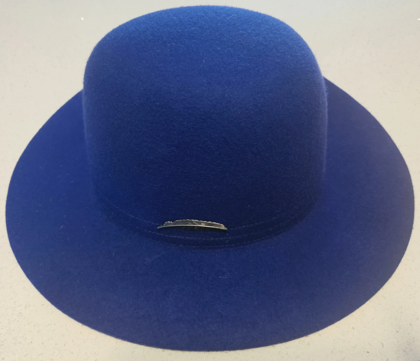 Brixton Blue Felt Hat