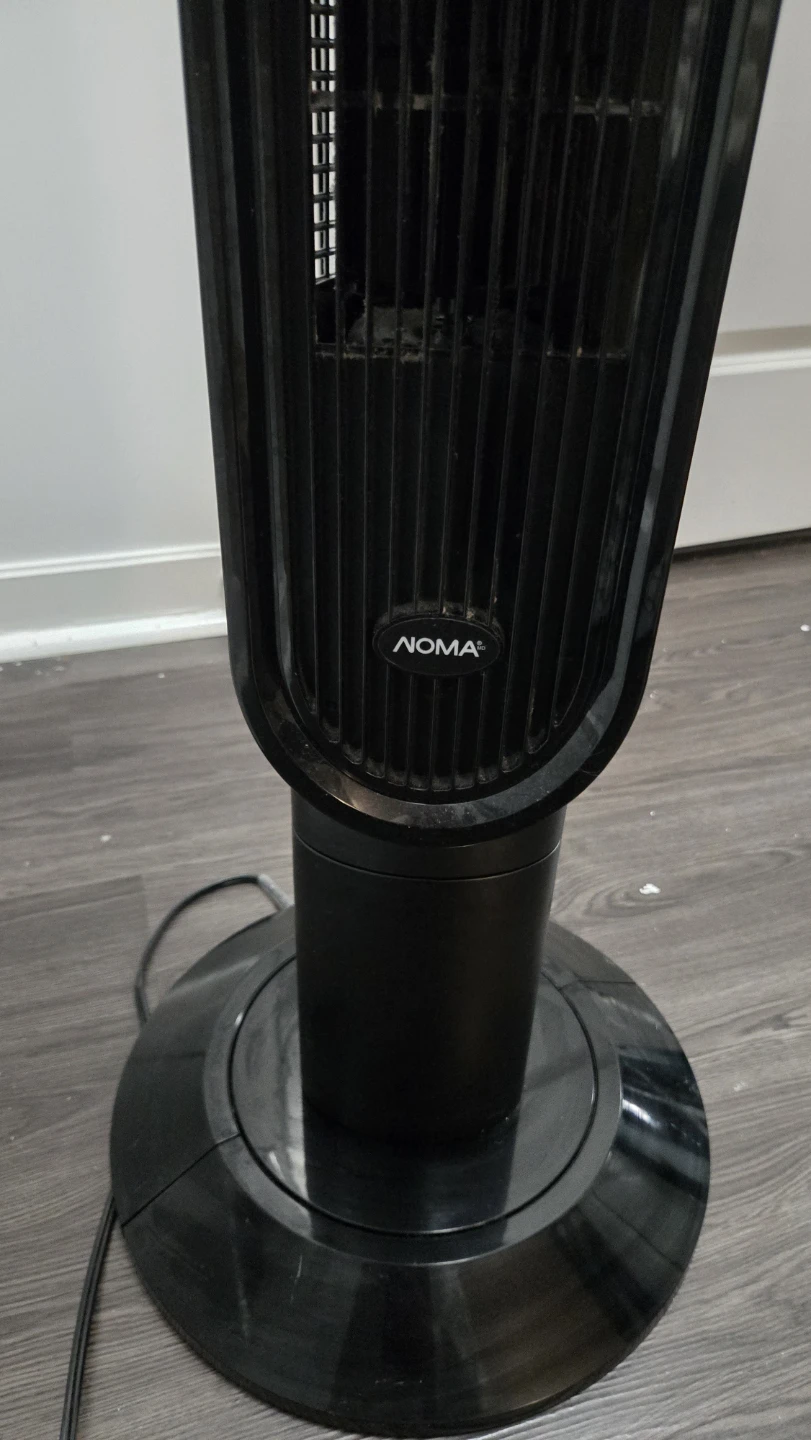 NOMA Black Tower Fan - photo 4
