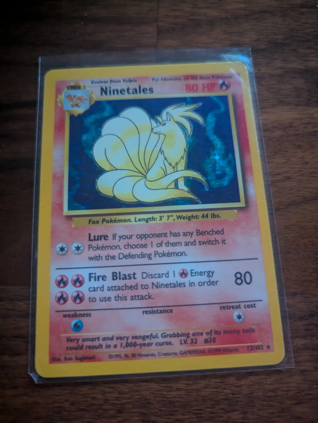 Vintage Pokemon Holo Card Collection