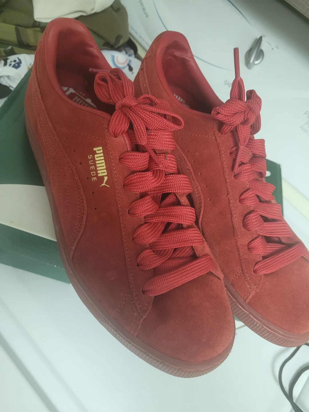 Puma Suede Classic Mono Gold Sneakers