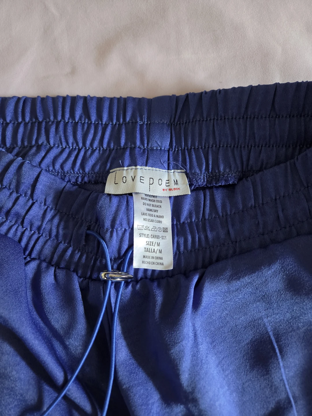 Love Poem Blue Cargo Pants - photo 3