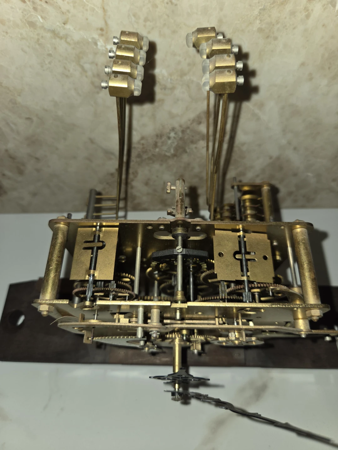 Vintage Mechanical Clock Movement - photo 2