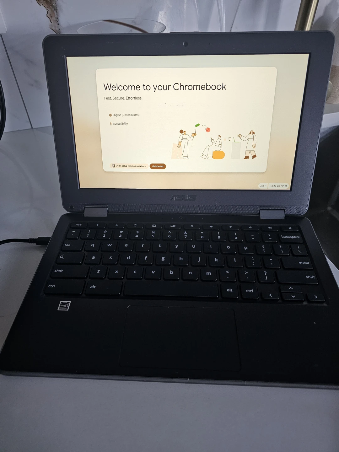 ASUS Chromebook touchscreen