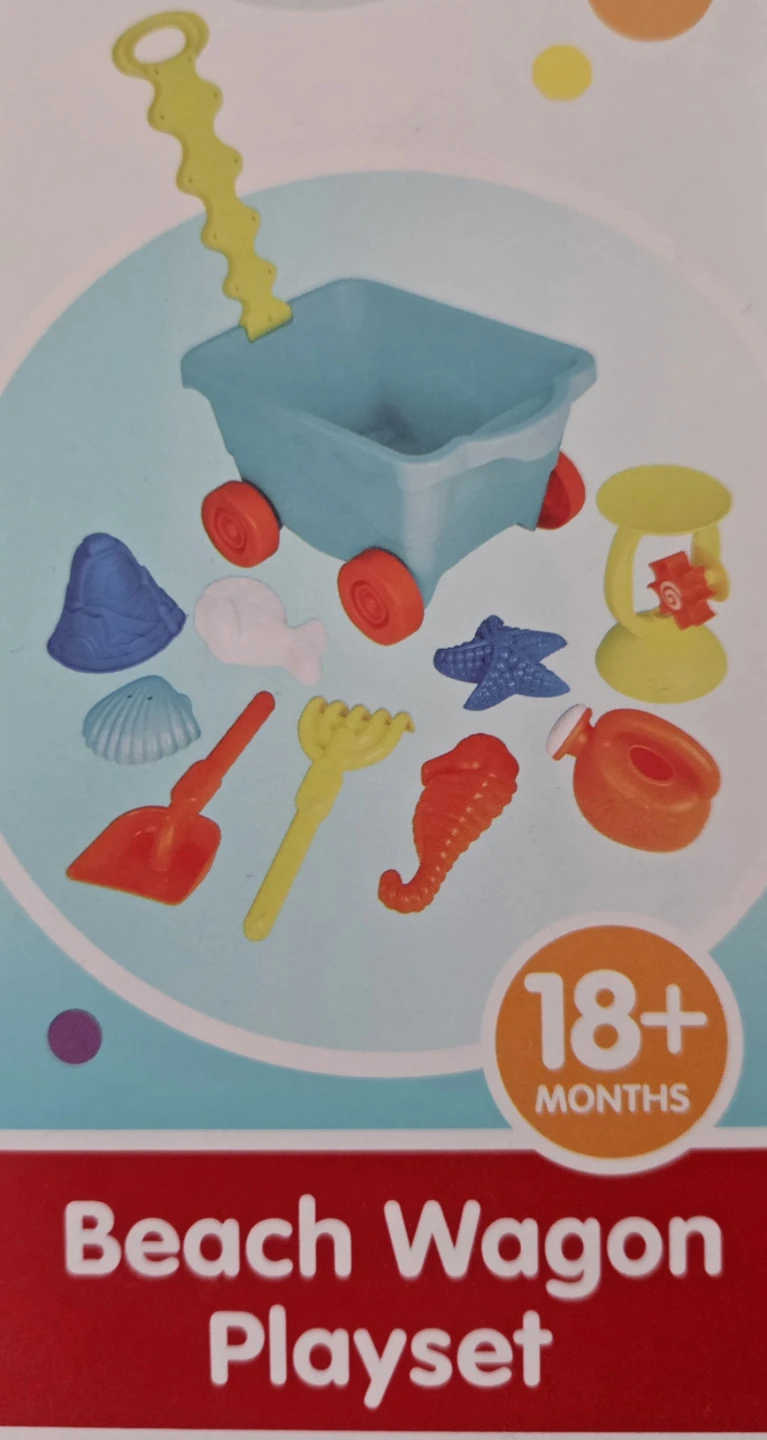 Play Day Beach Wagon Playset