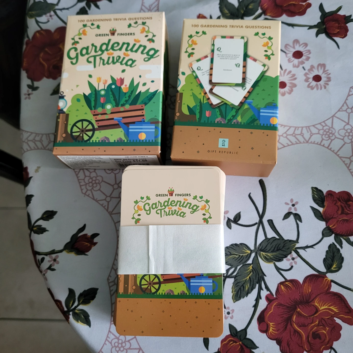 Green Fingers Gardening Trivia Card Game