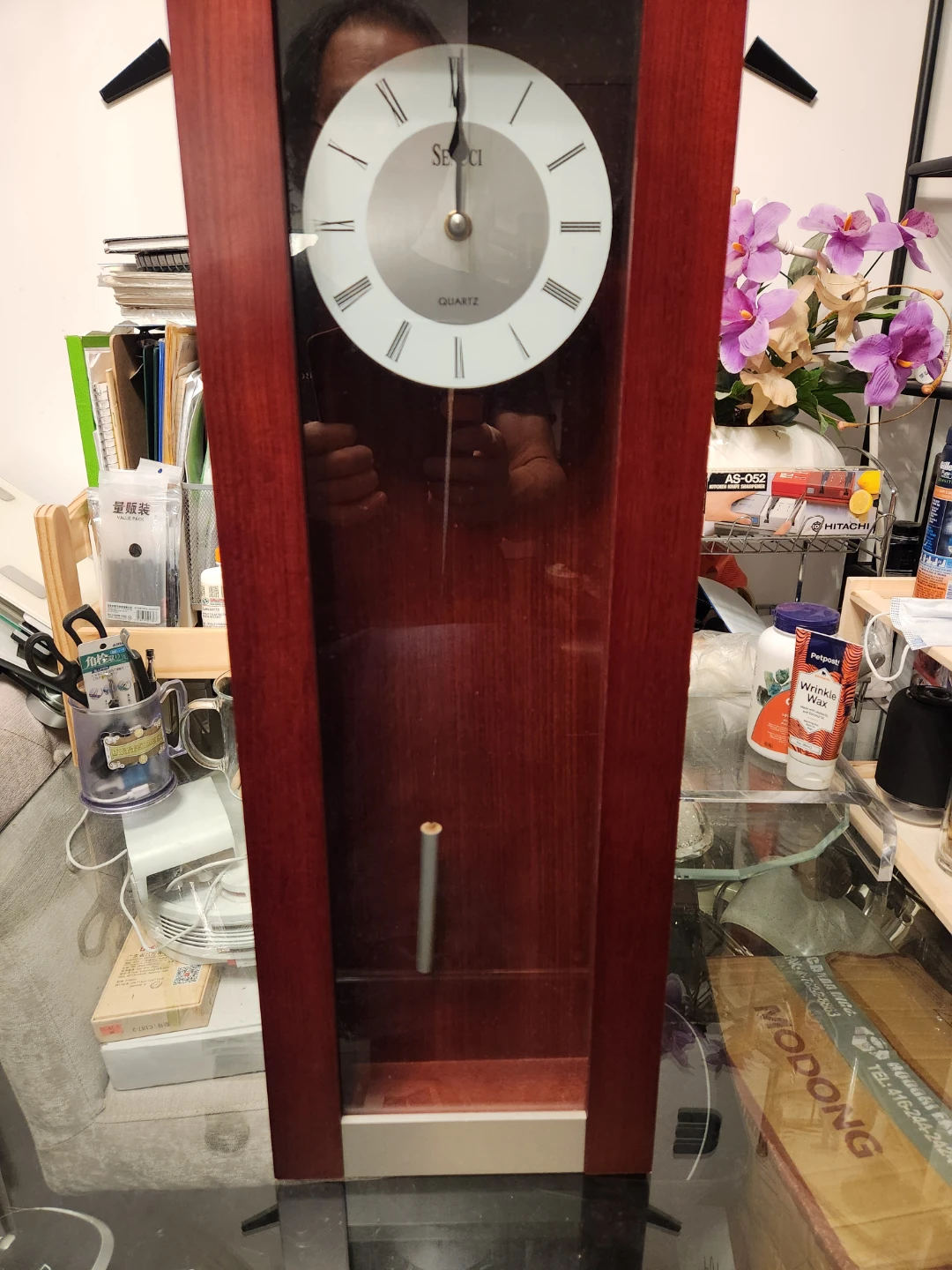 Secci Quartz Pendulum Wall Clock