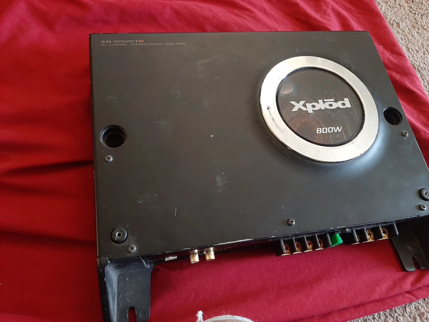 Sony Xplod XM-1252GTR Stereo Power Amplifier - photo 4