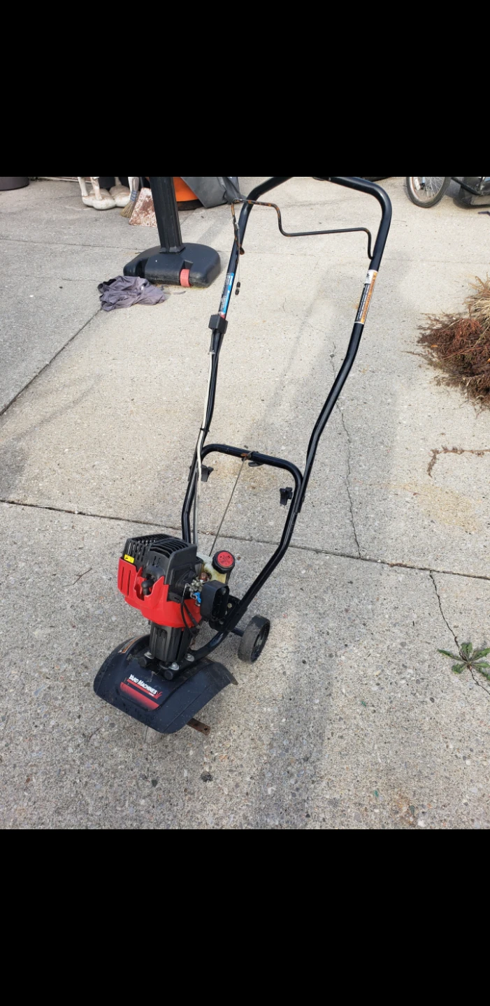 Yard Machines Gas Cultivator