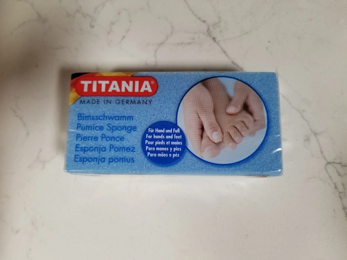 NEW Titania Pumice Sponge for Hands and Feet🏈