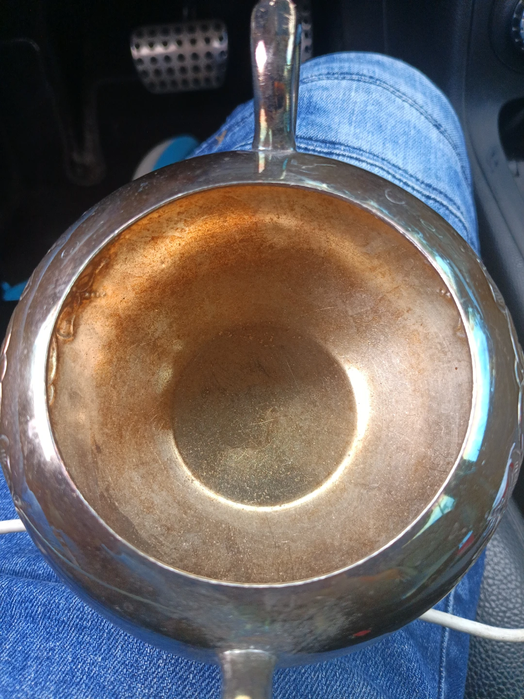Wm. A. Rogers Hand Chased Sugar Bowl - photo 2
