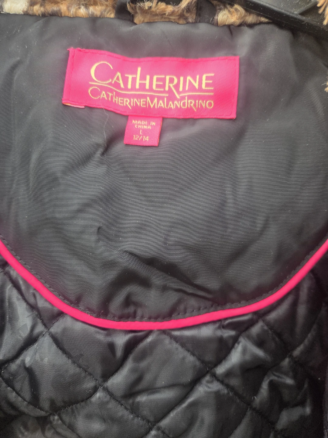 Catherine Malandrino girl's Black Winter Coat - photo 4