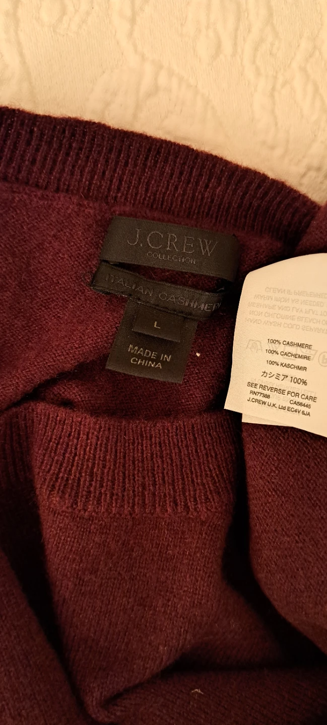 J.Crew Collection Italian Cashmere Sweater - Large - photo 2