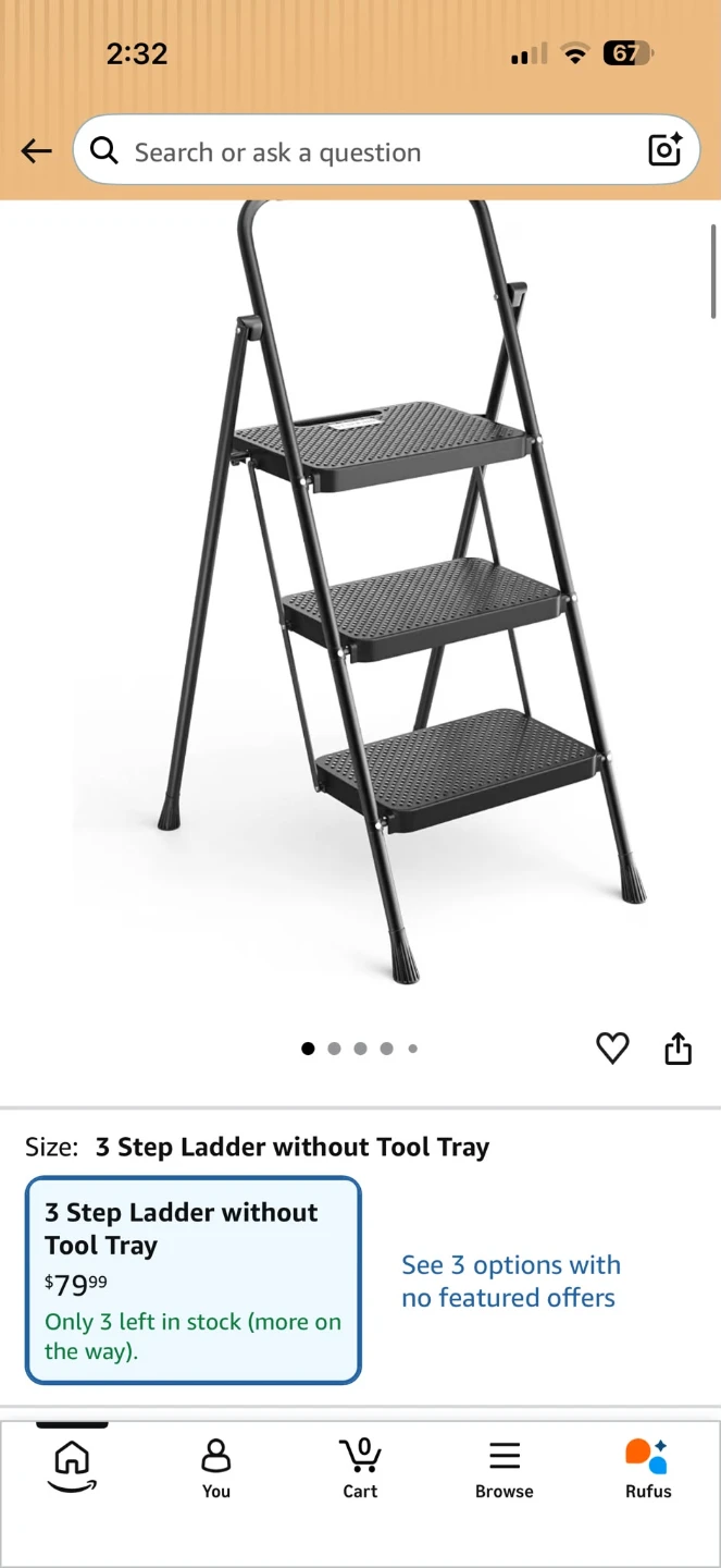 Stepping Solutions 3-Step Folding Ladder - photo 2