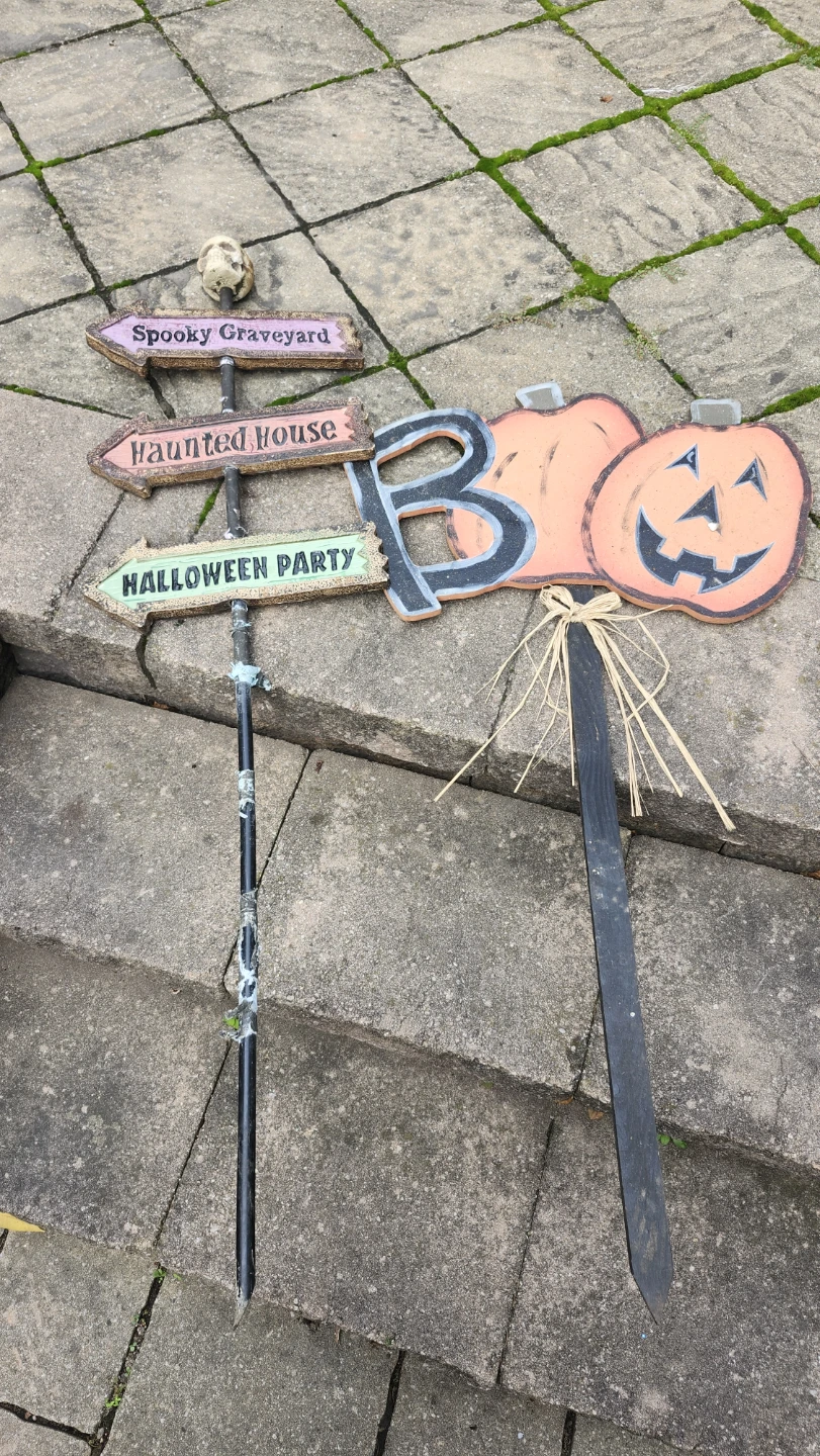 Halloween Outdoor Yard Stakes