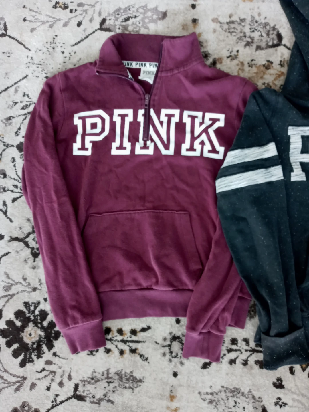 Bundle of 2 Victoria's Secret PINK Sweatshirt/ Hoodie XS/S - photo 5