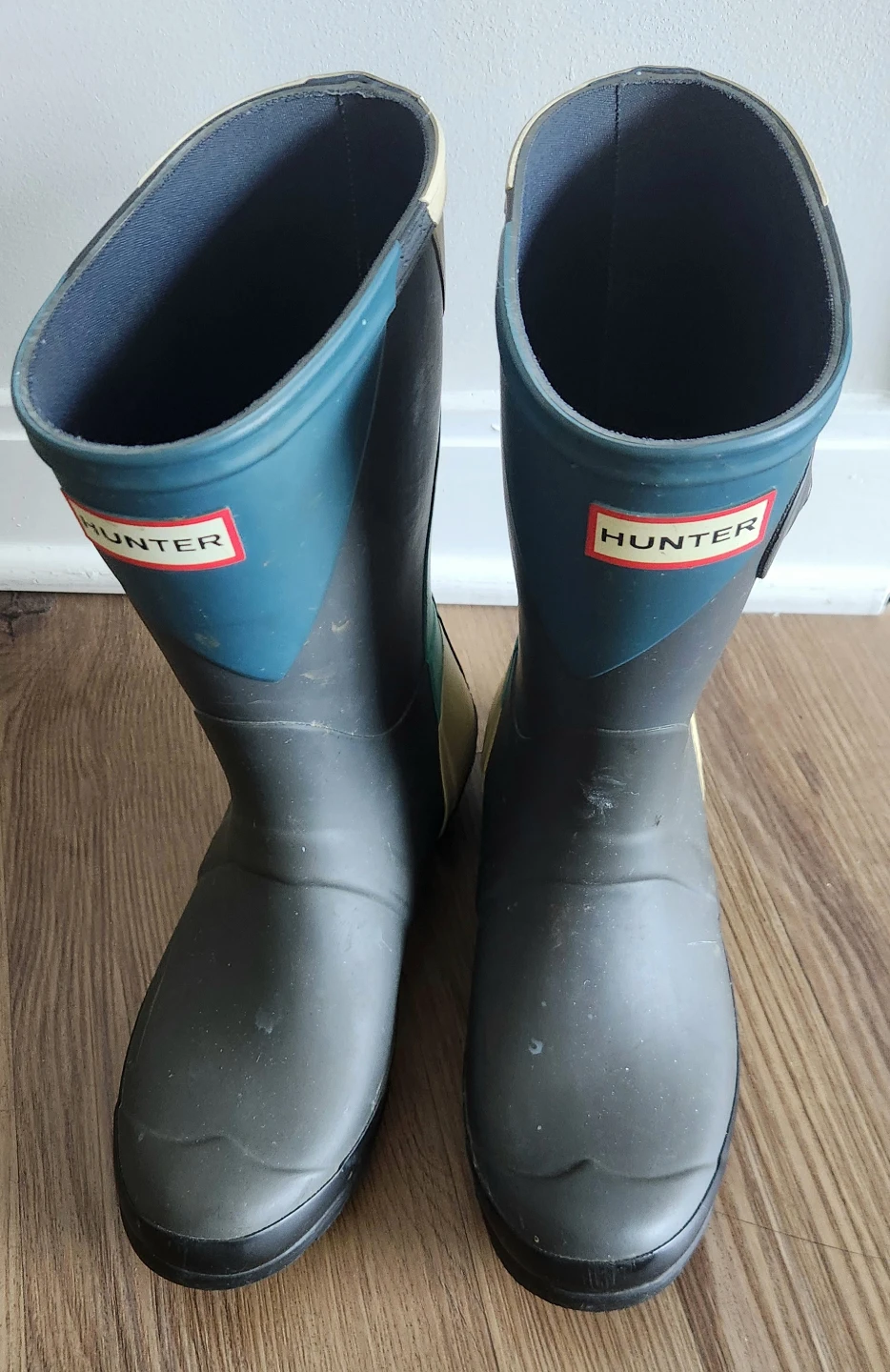 Hunter Original Color-Block Rain Boots size 7-8