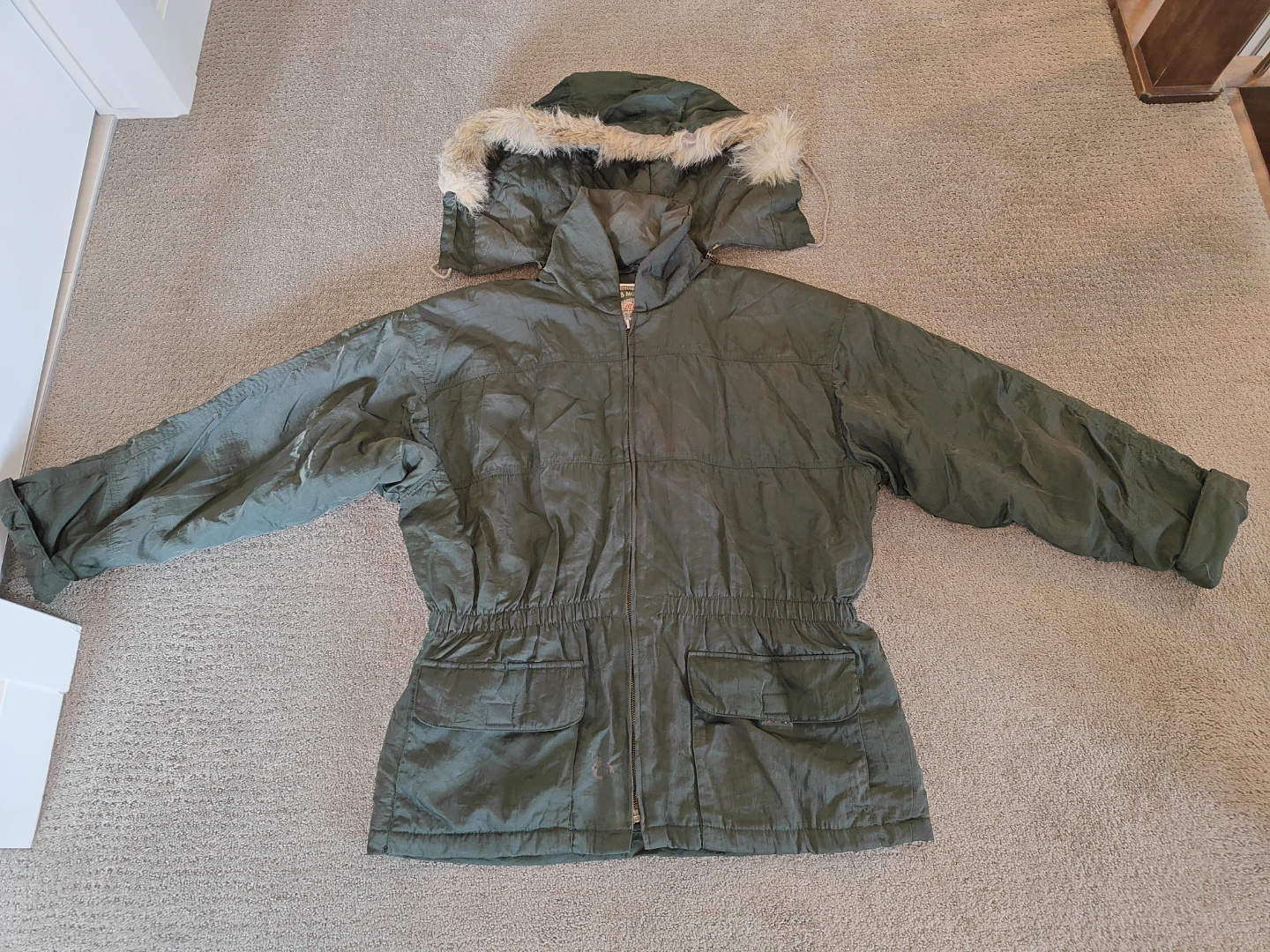 Vintage Men Club Monaco Chillchaser Parka Jacket - Small/Medium