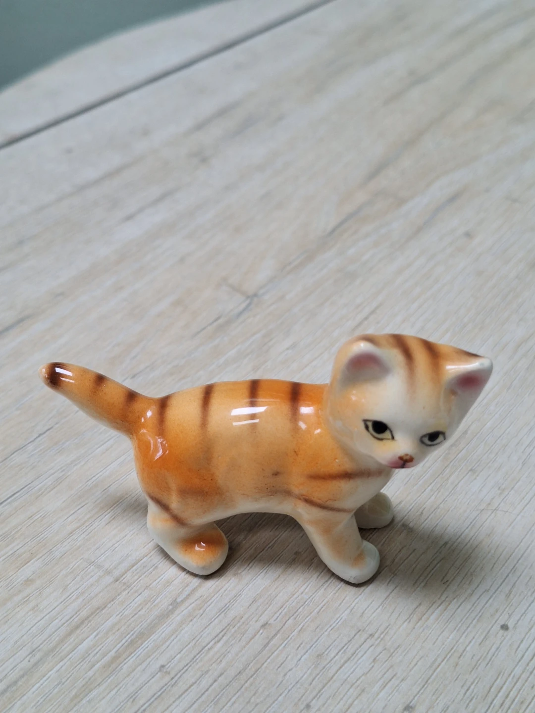 Tabby Cat Figurine