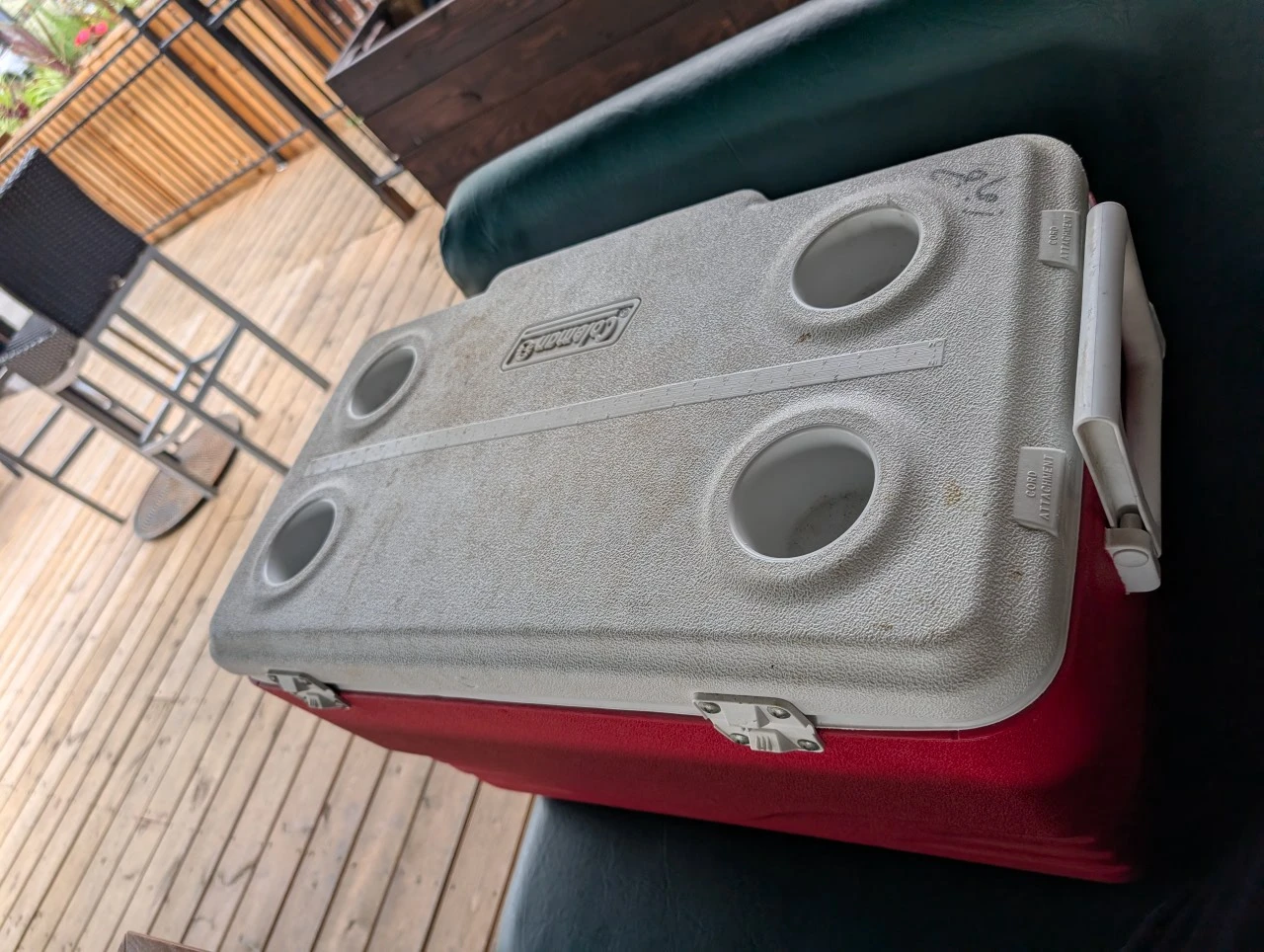 Coleman Hard Cooler Red - photo 4