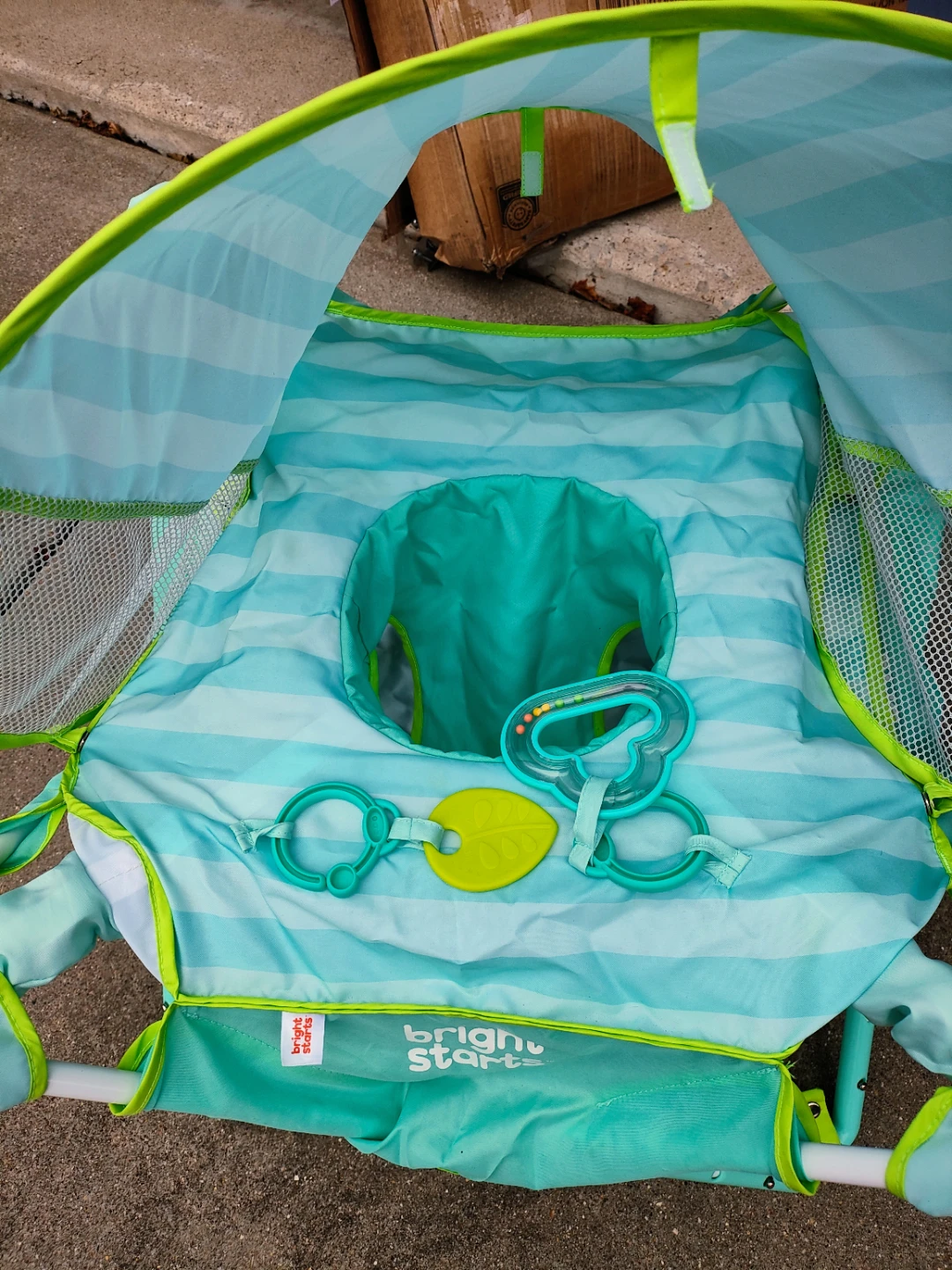 Bright Starts Pop 'N Jump Portable Baby Activity Center - photo 2