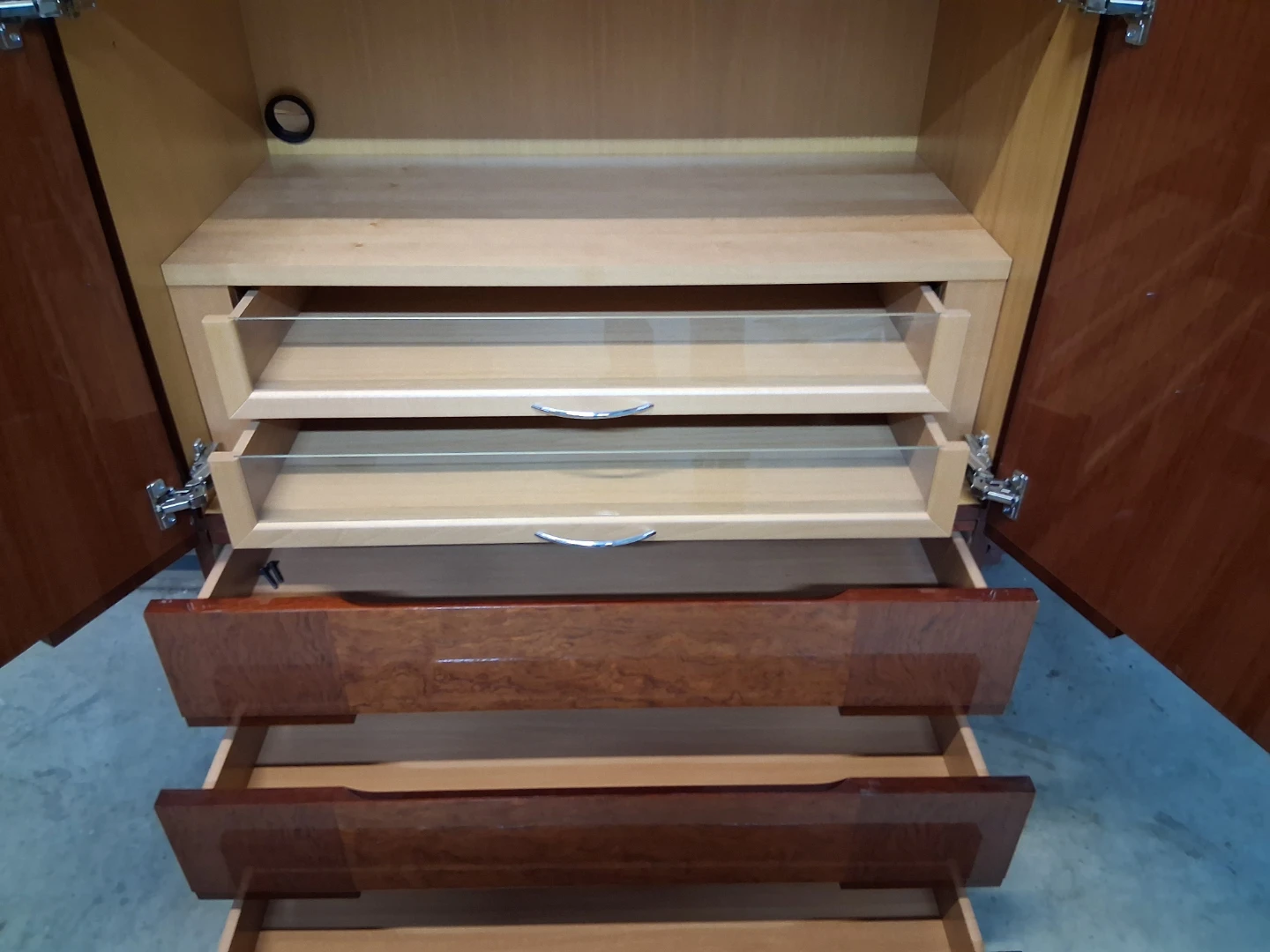 Wooden Armoire with Internal Drawers - photo 4
