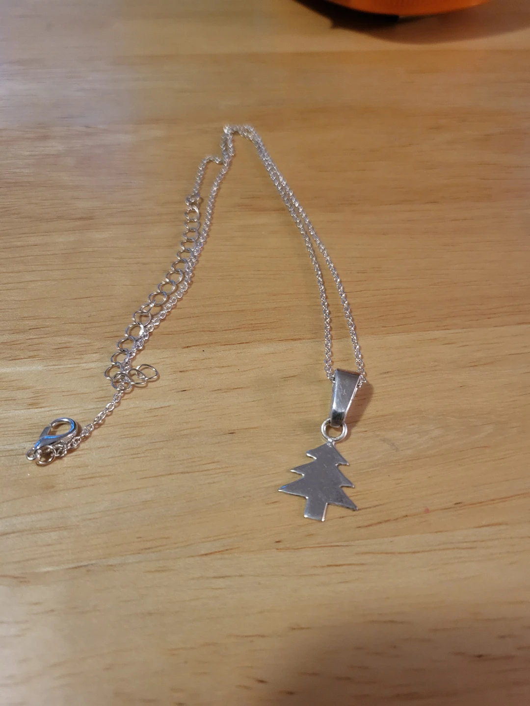 Silver Christmas Tree Necklace - photo 4