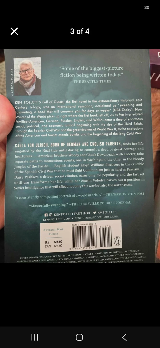 Ken Follett Century Trilogy - photo 3