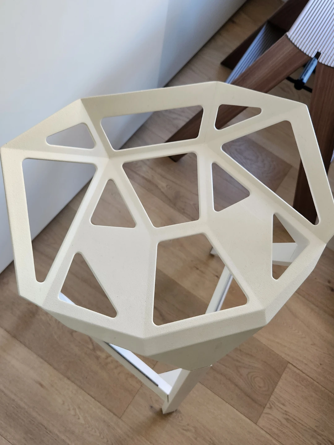 White Bar Stool - photo 3
