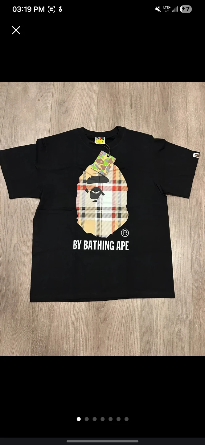 A Bathing Ape Black T-Shirt
