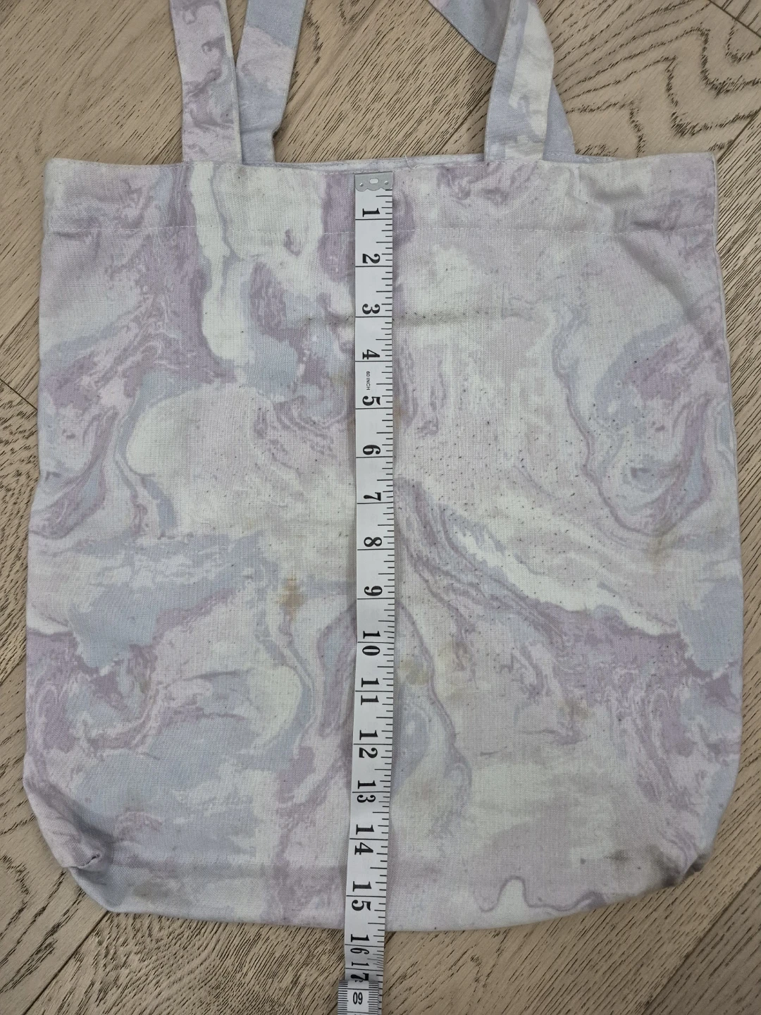 Purple Marbled Tote bag - photo 3