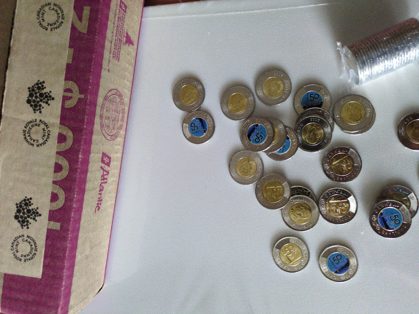 CN Tower - 50th Anniversary 2026 Canadian 2 Dollar Coins - photo 3