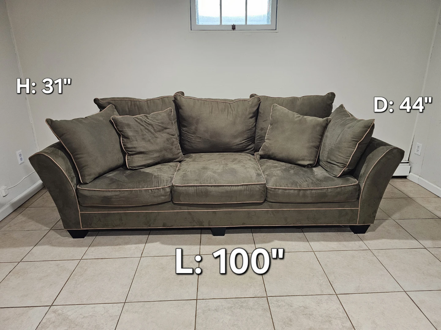 Cozy Large Couch