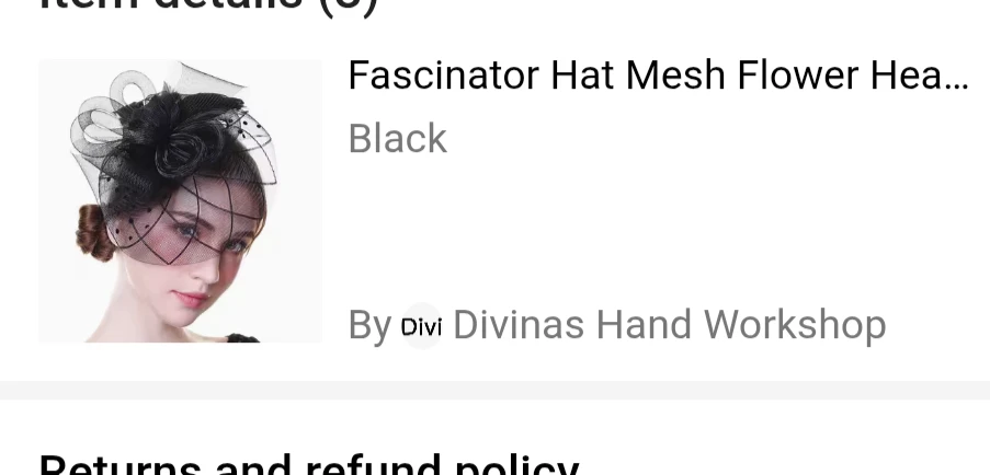 Fascinator Hat - photo 5