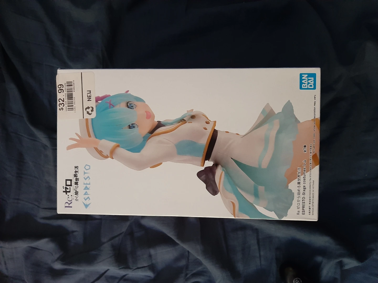 Bandai Re:Zero Rem Espresto Stage Costume Figure