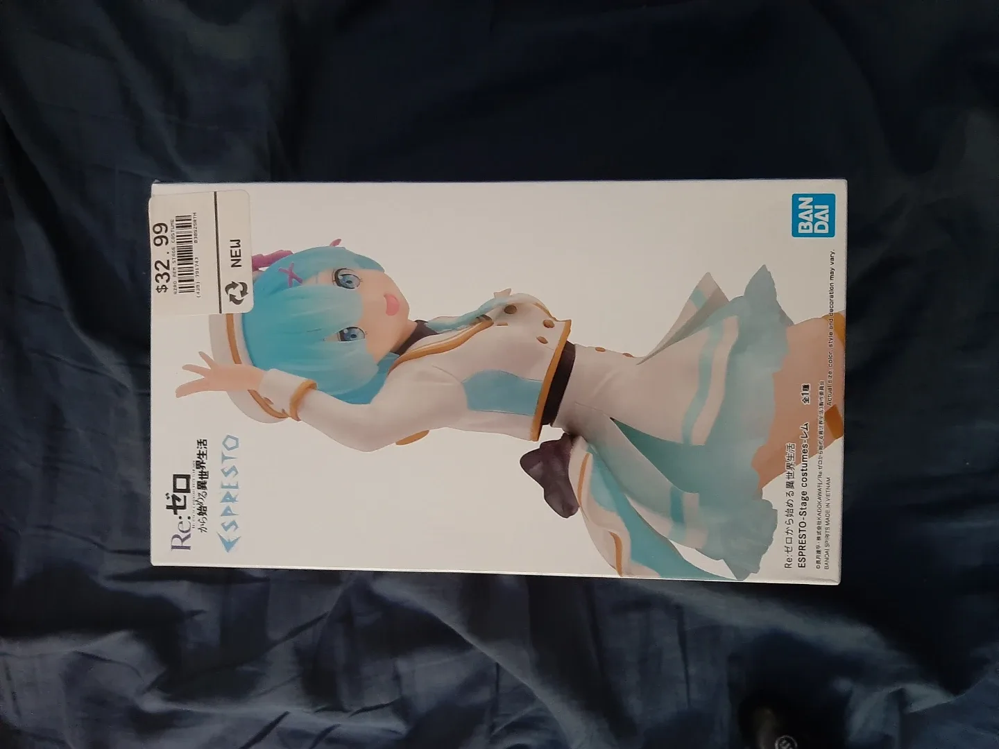 Bandai Re:Zero Rem Espresto Stage Costume Figure