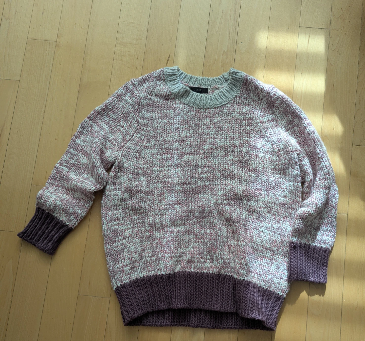 J.Crew chunky knit sweater
