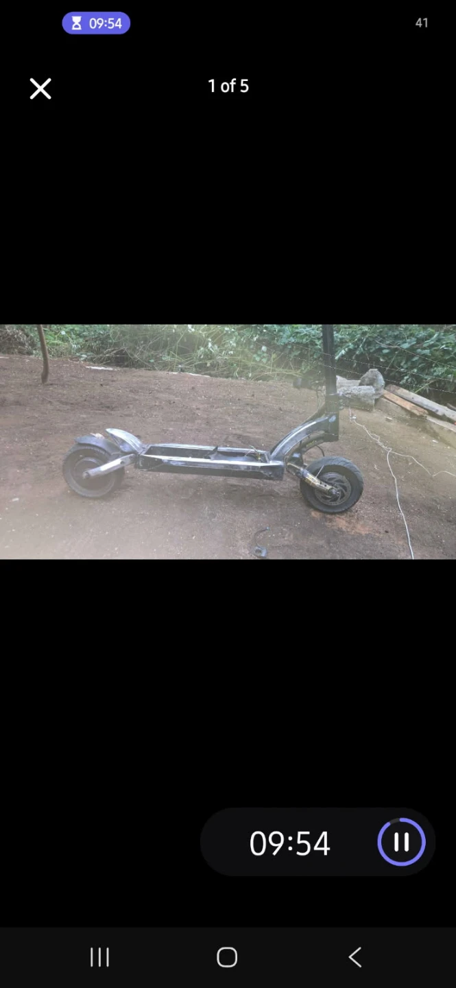 Electric Scooter Frame Kaabo mantis 10.