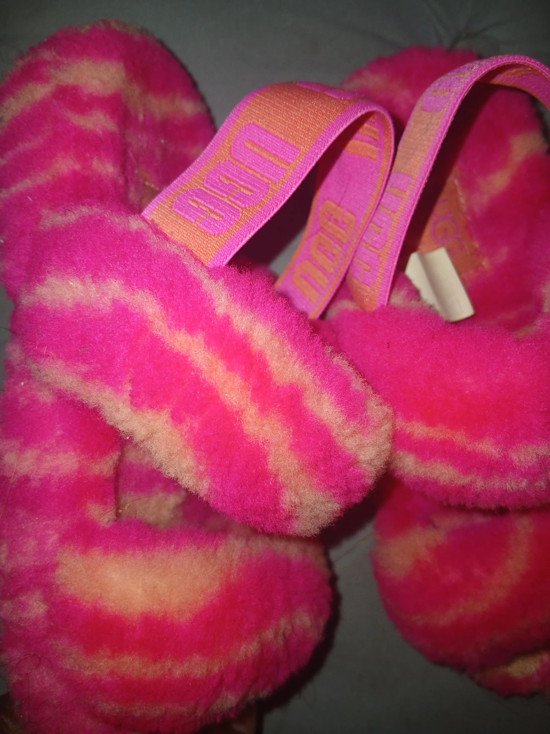 UGG Fluff Yeah Slide Sandals Pink - photo 2