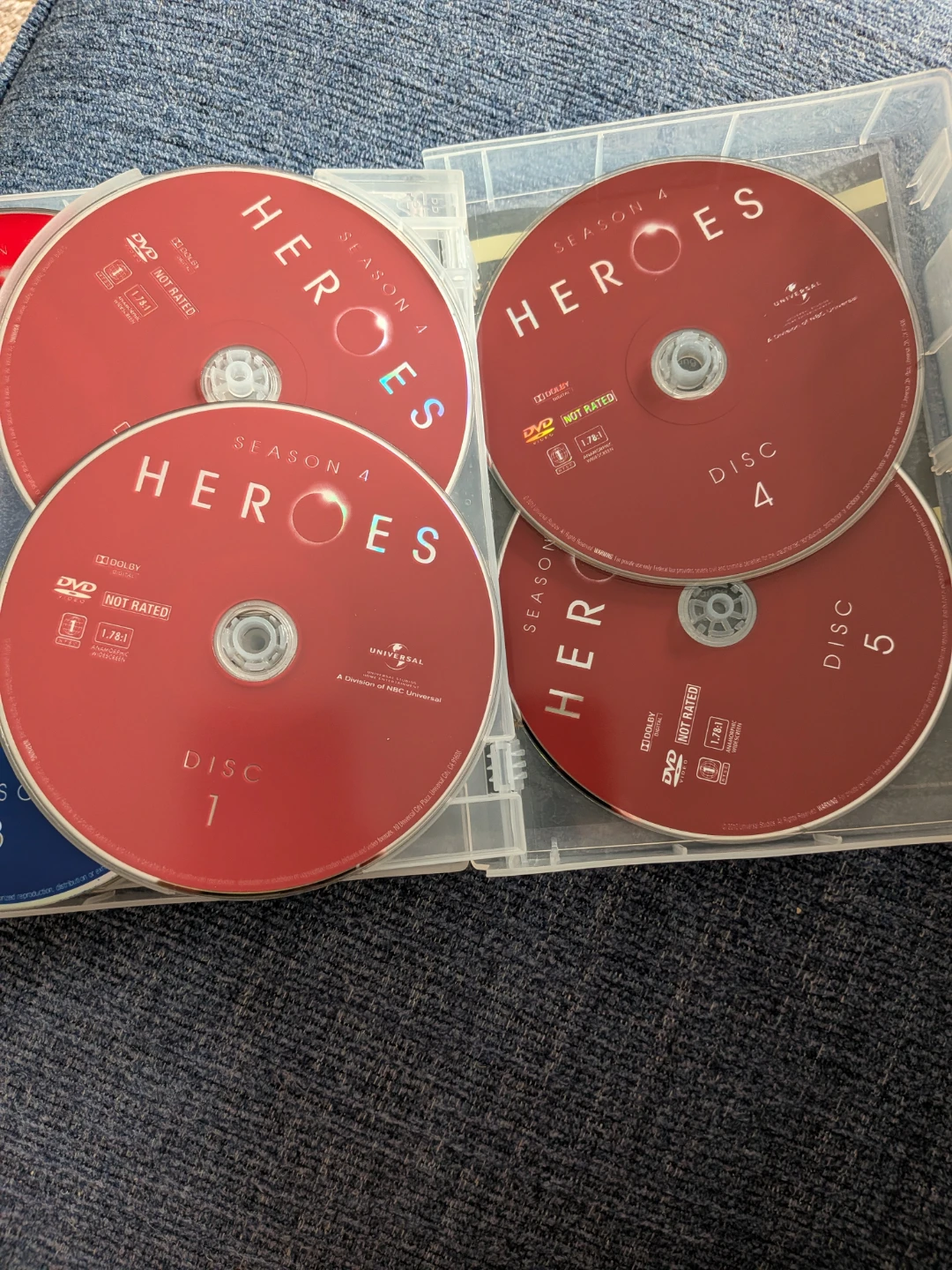 Heroes: The Complete Series DVD Collection CASH ONLY