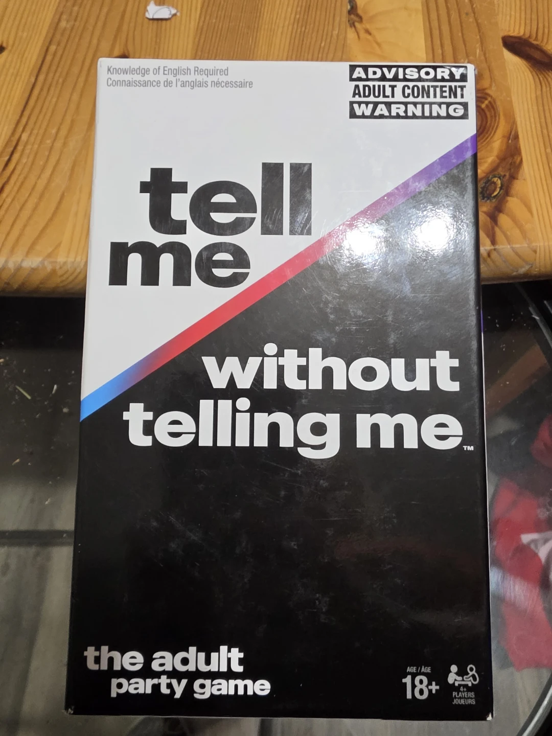 Tell Me Without Telling Me Adult Party Game