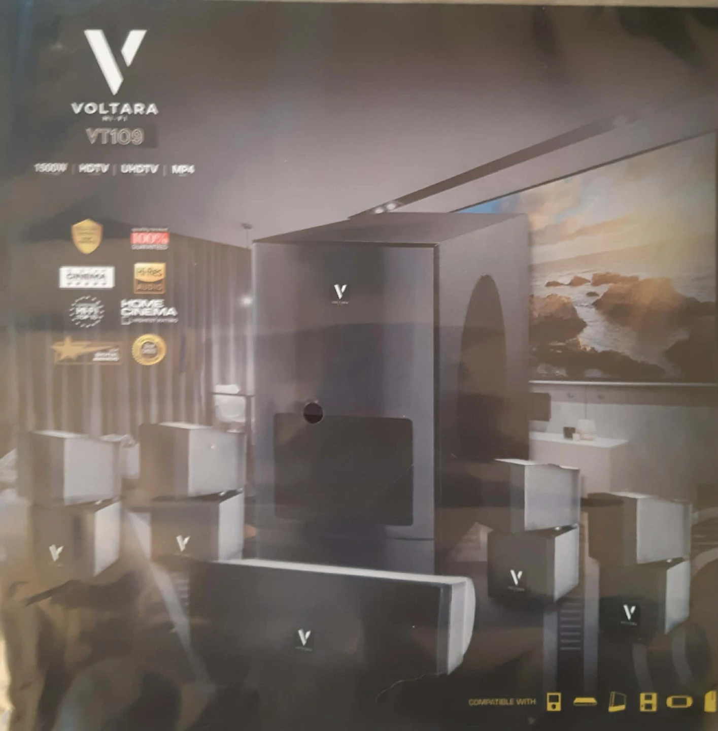 Voltara hi-fi surround sound speaker