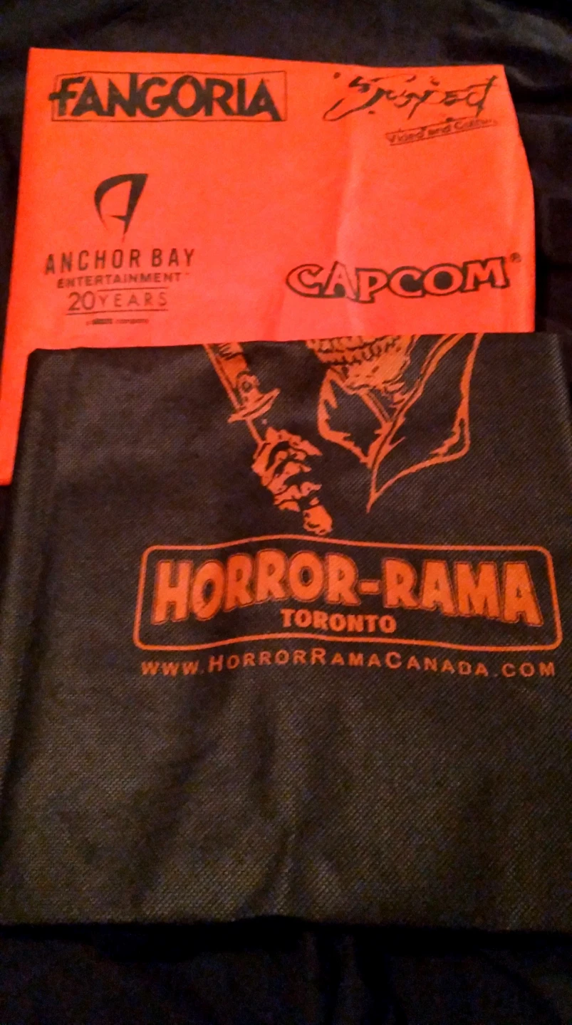 HORROR-RAMA COLLECTIBLE SWAG TOTE BAGS - photo 2