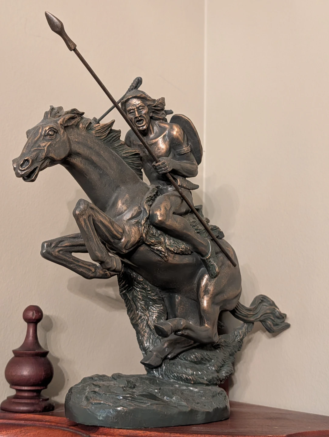 Native Rider Sculpture