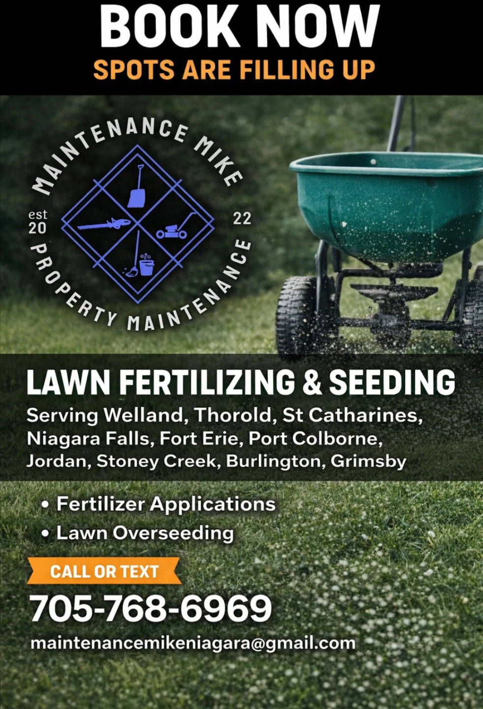 Lawn Fertilizing and Seeding