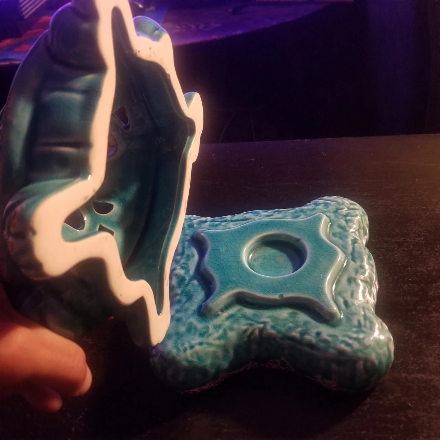 Ceramic Turtle Candle Holder - photo 2