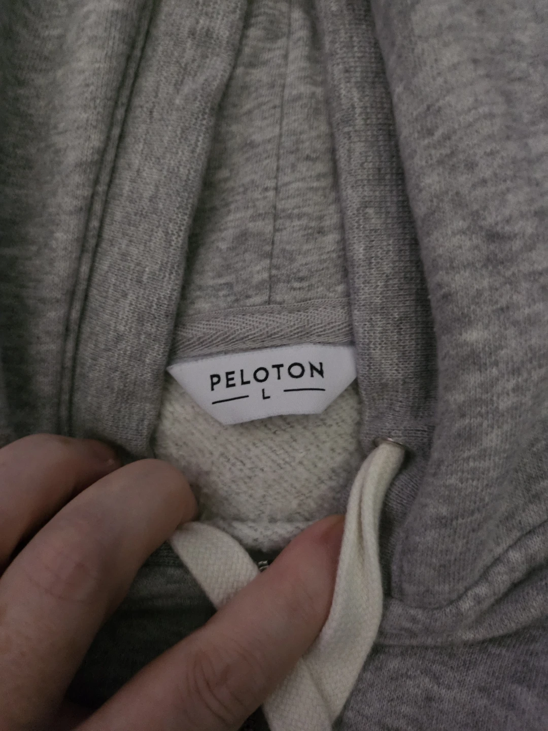 Peloton Grey Zip-Up Hoodie - photo 2
