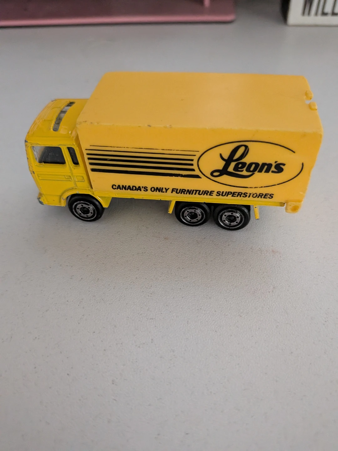 Vintage Leon's Furniture Toy Delivery Truck