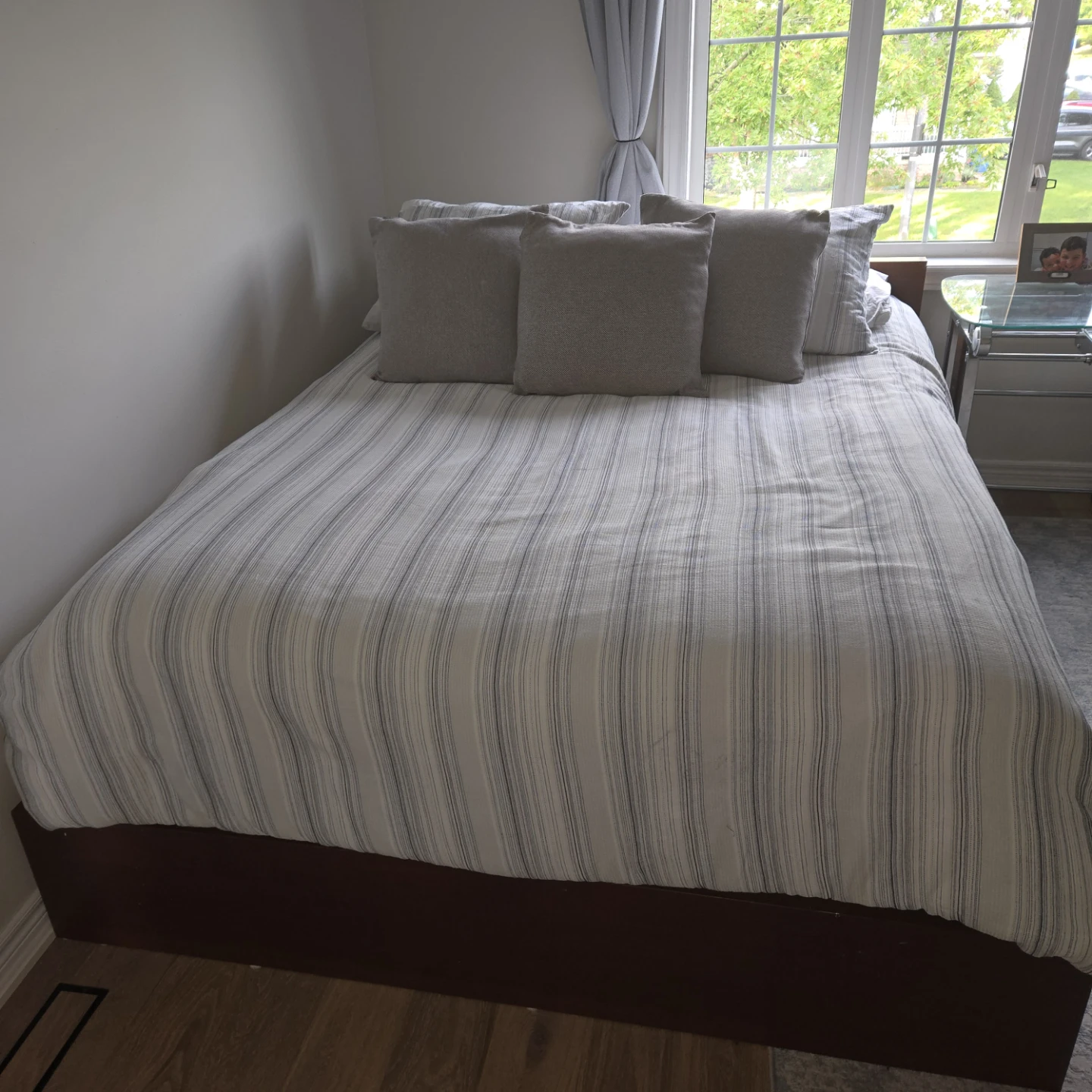 Queen Bed Set + Orthopedic Mattress + Box Spring