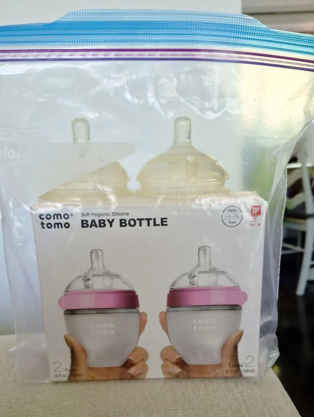 Comotomo Baby Bottle 2-Pack 150ml