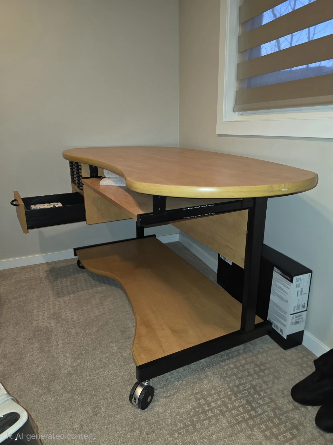 Home and/ or Office Desk on wheels - photo 2